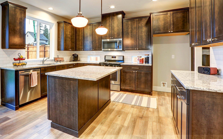 custom cabinets with unique color (1)
